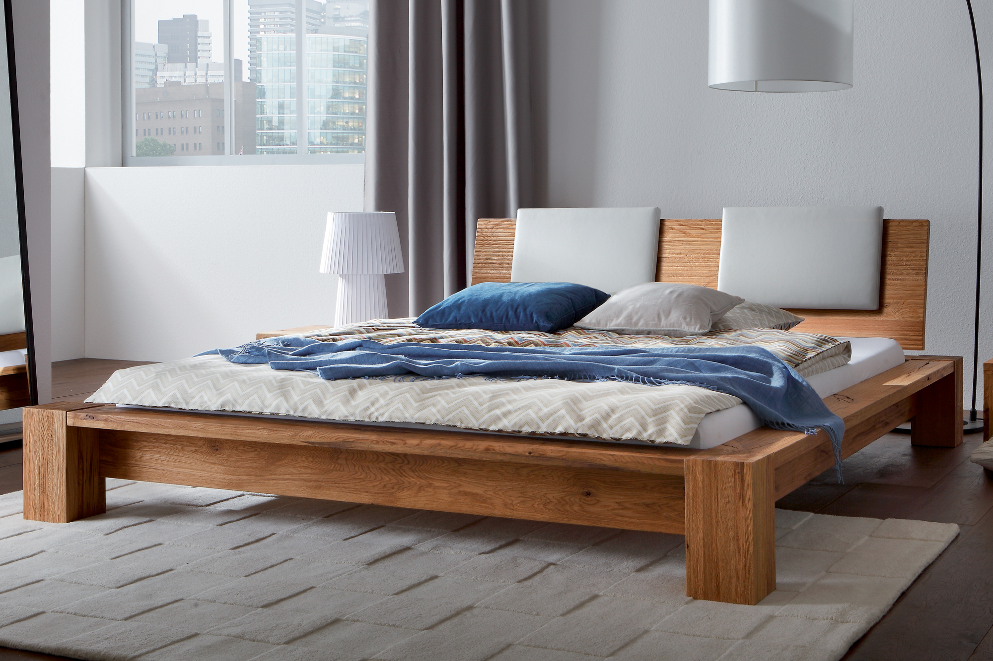 Hasena Bett Oak-Wild Cortina 18 Cobo Sion Sano