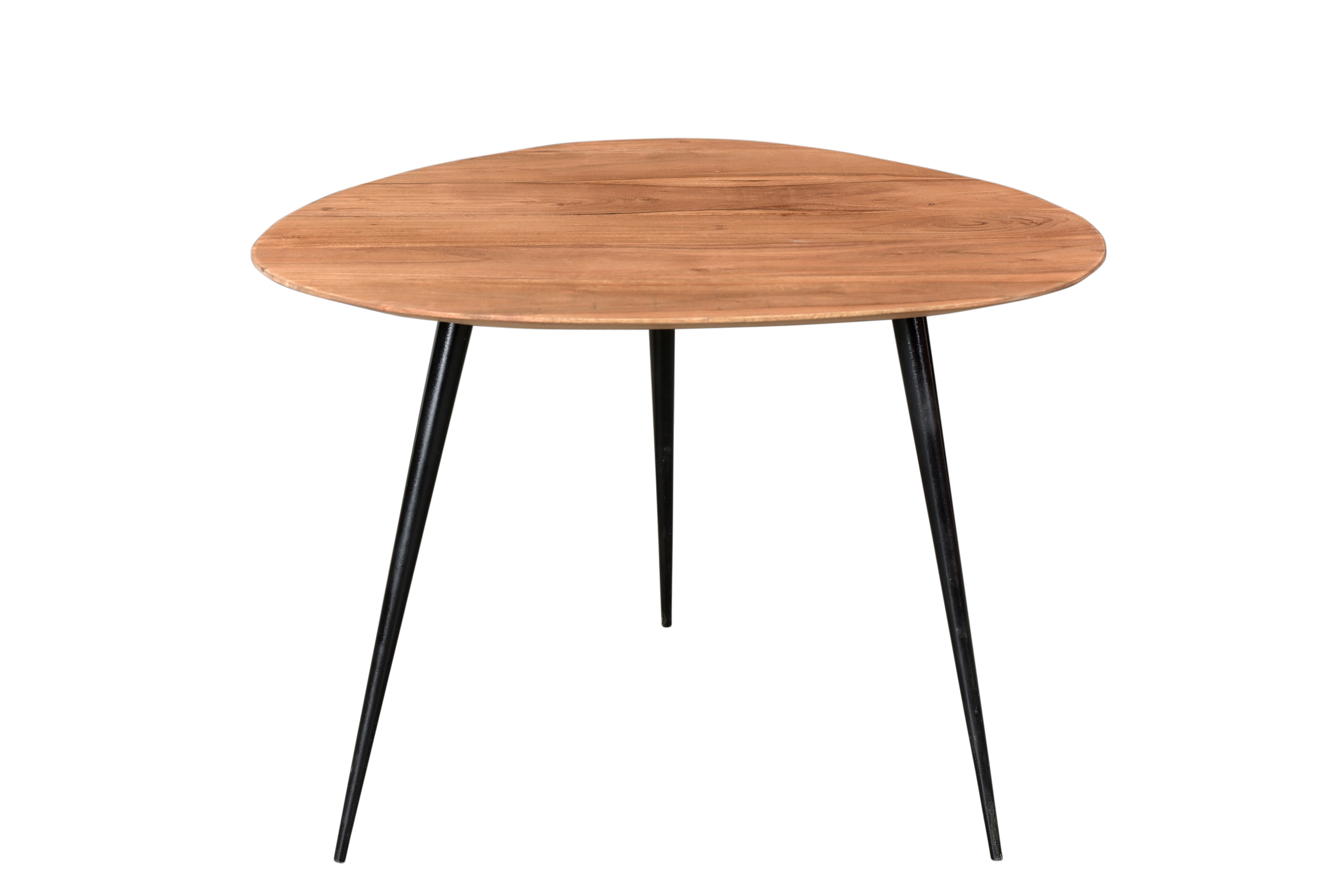 SIT Möbel THIS & THAT Beistelltisch 54 x 49 cm 3 Beine, Platte dreieckig, mit abgerundeten Ecken