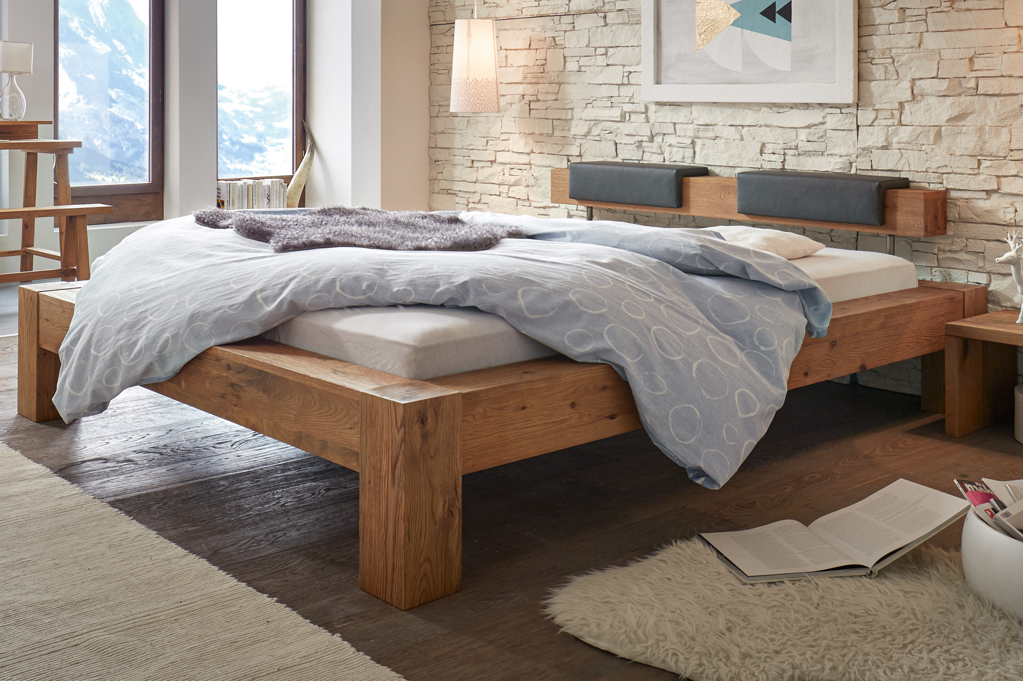 Hasena Bett Oak-Wild Bormio 18 Cobo Balco Nakio